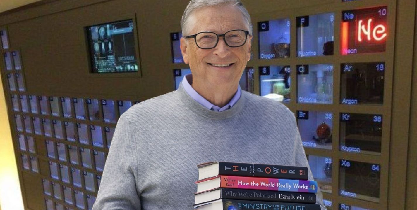 Instagram, Twitter | Bill Gates sobre la tabla periódica de su oficina: "un descubrimiento puede conducir a muchos otros"