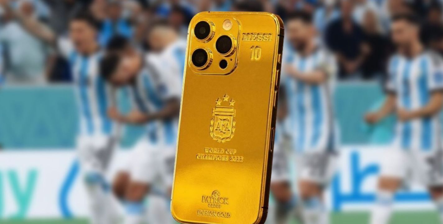 Instagram | iPhones de oro para Lionel Messi y toda la Selección Argentina.