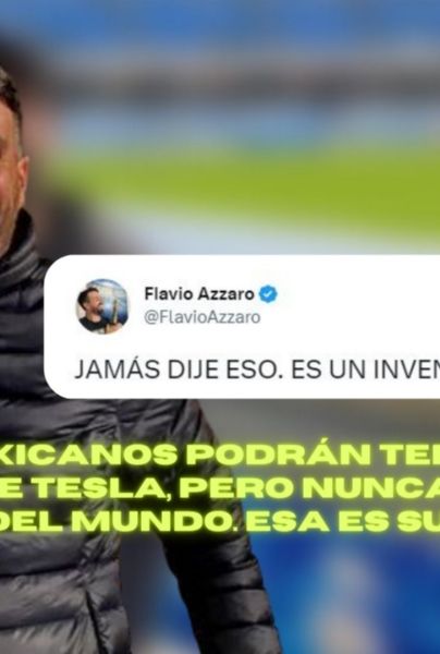 Instagram | Periodista argentino Flavio Azzaro desmiente frase sobre México, Tesla y la Copa del Mundo