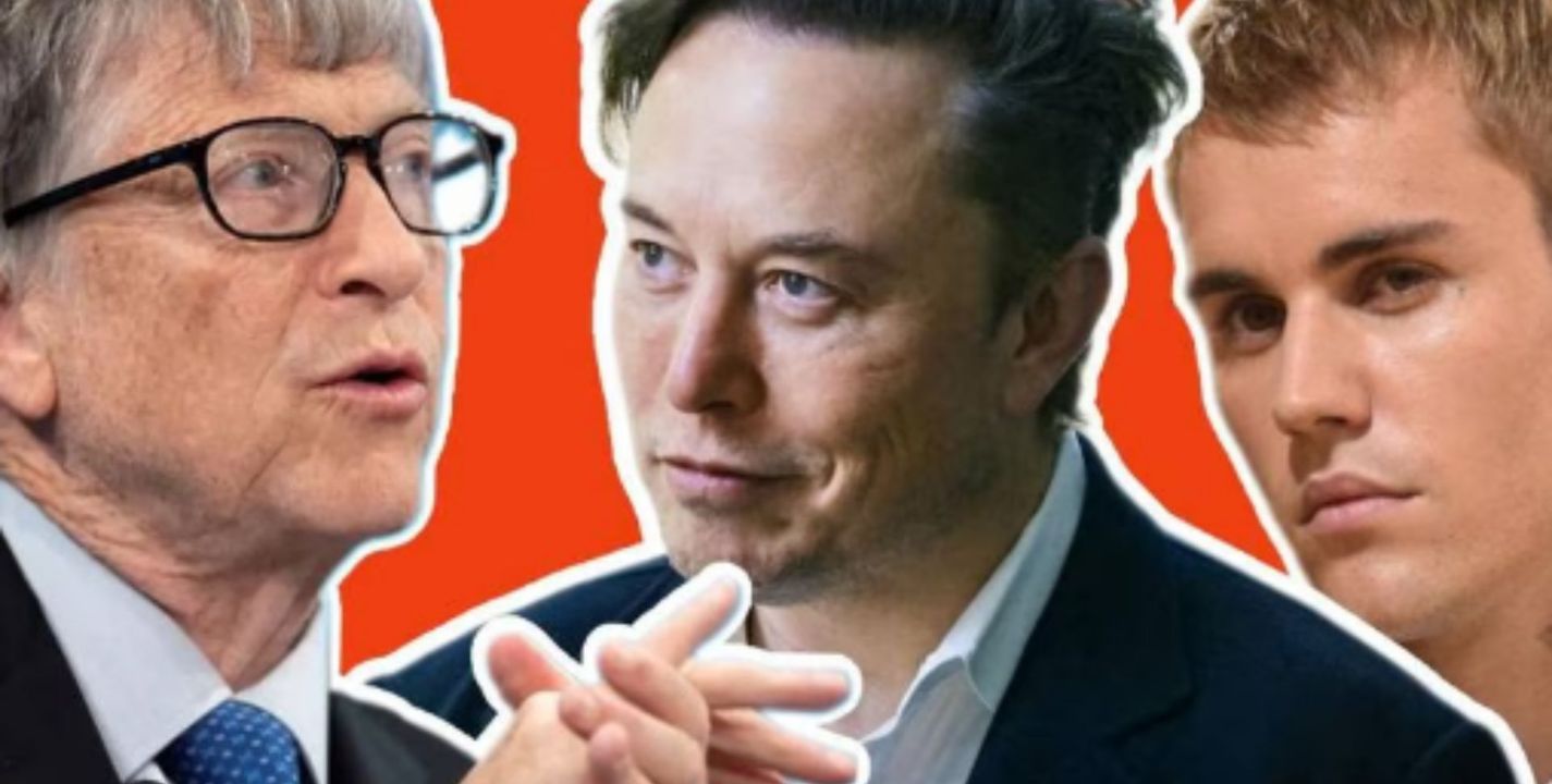 Bill Gates en contra Elon Musk y Justin Beiber