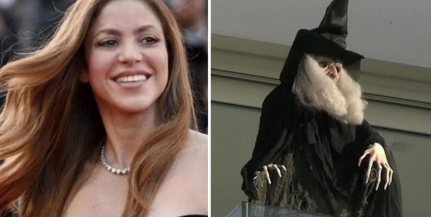 Shakira bruja que puso en su casa