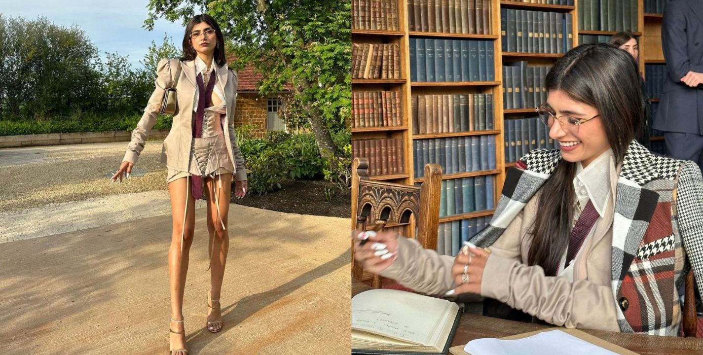 Instagram | Mia Khalifa imparte conferencia a estudiantes de la Universidad Oxford.